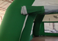Tienda inflable verde para eventos, resistente al viento, impresa digitalmente, no tóxica